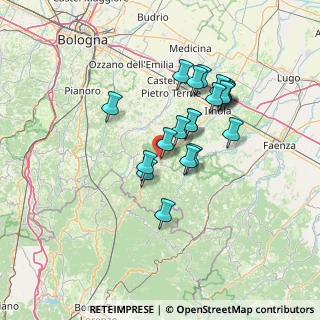 Mappa Via della Resistenza, 40025 Fontanelice BO, Italia (11.769)