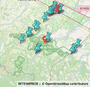 Mappa Località, 48025 Riolo Terme RA, Italia (8.3815)