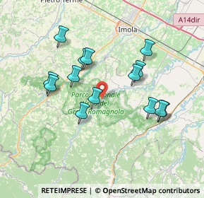 Mappa Località, 48025 Riolo Terme RA, Italia (6.91857)