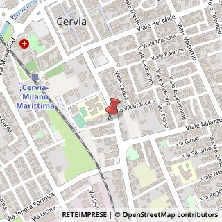 Mappa Via Monte Amiata, 4, 48015 Cervia, Ravenna (Emilia Romagna)
