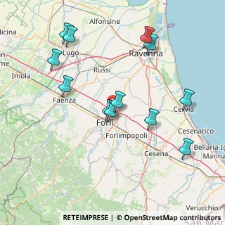 Mappa Via Zampeschi, 47122 Forlì FC, Italia (16.74083)