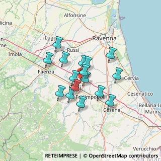 Mappa Via Zampeschi, 47122 Forlì FC, Italia (10.20125)