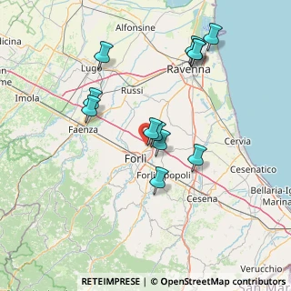 Mappa Via Zampeschi, 47122 Forlì FC, Italia (14.6425)
