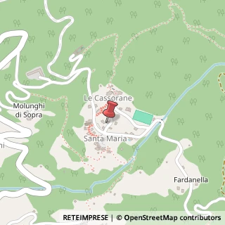 Mappa Località Santa Maria, 33, 19020 Calice al Cornoviglio, La Spezia (Liguria)