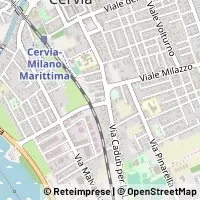 Mapa Cervia