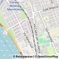 Mapa Cervia