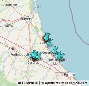 Mappa Via Tommaso Guerra, 48015 Cervia RA, Italia (11.47867)