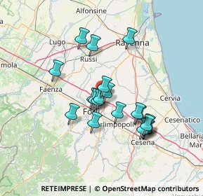 Mappa Via dei Mercanti, 47122 Forlì FC, Italia (11.818)