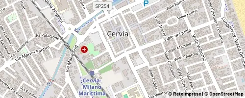 Mappa Cervia