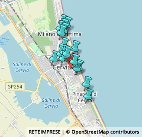 Mappa Via Volturno, 48015 Cervia RA, Italia (1.20722)
