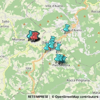 Mappa Via Canevaccia, 40041 Gaggio montano BO, Italia (1.44286)
