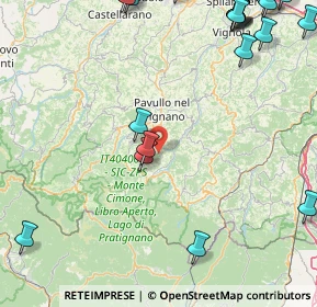 Mappa Via per Vesale, 41029 Sestola MO, Italia (26.336)