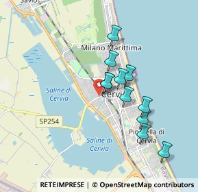 Mappa Via Palazzone, 48015 Cervia RA, Italia (1.50636)
