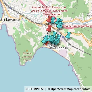 Mappa Via Milite Ignoto, 16039 Sestri Levante GE, Italia (0.592)