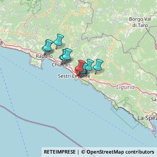 Mappa Via Usodimare, 16039 Sestri Levante GE, Italia (8.64182)