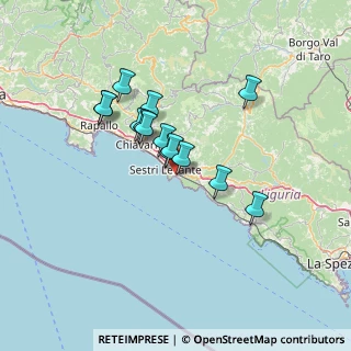 Mappa Via Usodimare, 16039 Sestri Levante GE, Italia (10.825)