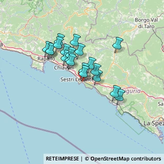 Mappa Via Usodimare, 16039 Sestri Levante GE, Italia (11.4635)