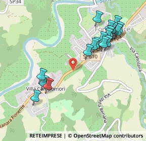 Mappa Via Montanara Ponente, 40025 Fontanelice BO, Italia (0.56)