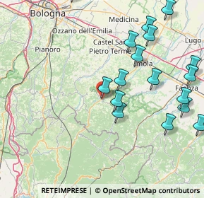 Mappa Via Montanara Ponente, 40025 Fontanelice BO, Italia (19.40529)