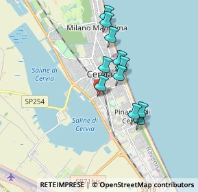 Mappa Via Malva Sud, 48015 Cervia RA, Italia (1.51545)