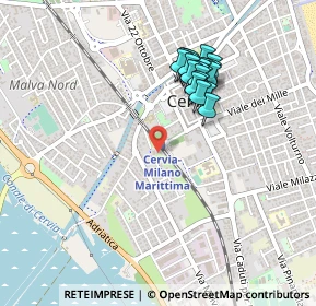 Mappa Cervia - Milano Marittima, 48015 Cervia RA, Italia (0.4225)