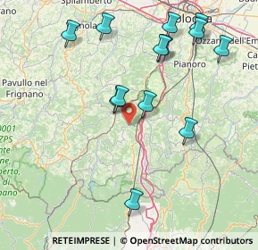 Mappa Via Roma, 40030 Grizzana Morandi BO, Italia (17.60769)