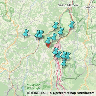 Mappa Via Roma, 40030 Grizzana Morandi BO, Italia (5.92286)