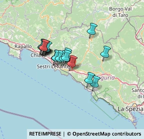 Mappa Via Antica Romana, 16030 Moneglia GE, Italia (11.031)