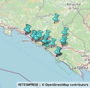 Mappa SP55, 16030 Moneglia GE, Italia (9.436)