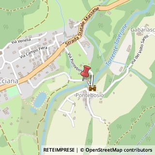 Mappa Via Pontebosio, 54016 Licciana Nardi MS, Italia, 54016 Licciana Nardi, Massa-Carrara (Toscana)