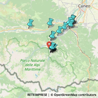 Mappa SP per Valdieri, 12010 Entracque CN, Italia (6.213)
