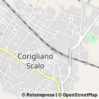 Kort Corigliano Calabro