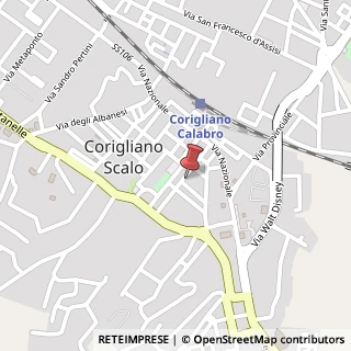 Mappa Via Petrarca, 27, 87064 Corigliano Calabro, Cosenza (Calabria)