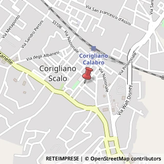 Mappa Via Petrarca, 87064 Corigliano Calabro, Cosenza (Calabria)