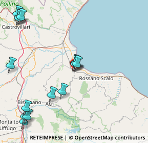 Mappa Area urbana, 87064 Rossano CS, Italia (23.91)