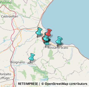 Mappa Area urbana, 87064 Rossano CS, Italia (5.2925)