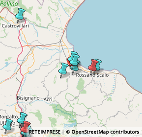 Mappa Area urbana, 87064 Rossano CS, Italia (27.3525)