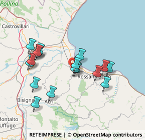 Mappa Area urbana, 87064 Rossano CS, Italia (15.05882)