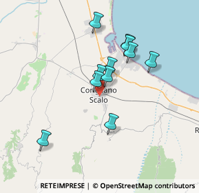 Mappa Area urbana, 87064 Rossano CS, Italia (3.27909)