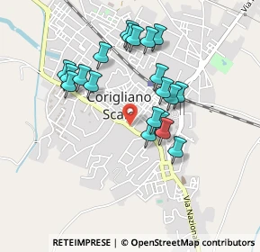 Mappa Area urbana, 87064 Rossano CS, Italia (0.4525)