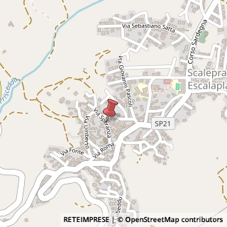 Mappa Via speranza 13, 08043 Escalaplano, Nuoro (Sardegna)