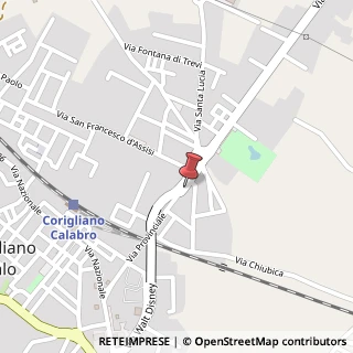 Mappa Via Provinciale, 88, 87064 Corigliano Calabro, Cosenza (Calabria)