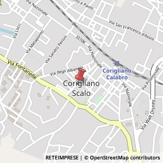 Mappa Via F. Maradea, 17, 87064 Corigliano Calabro, Cosenza (Calabria)