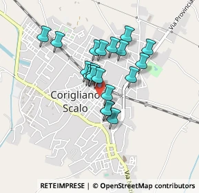 Mappa Via Romagna, 87064 Corigliano Calabro CS, Italia (0.352)