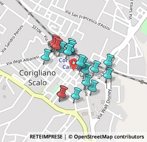 Mappa Via Romagna, 87064 Corigliano Calabro CS, Italia (0.171)