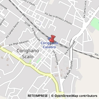 Mappa Via Puglia, 9, 87064 Corigliano Calabro, Cosenza (Calabria)