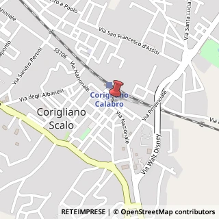 Mappa Via Romagna, 4, 87064 Corigliano Calabro, Cosenza (Calabria)
