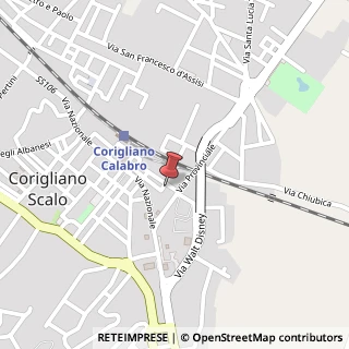 Mappa Via Lucania, 15, 87064 Corigliano Calabro, Cosenza (Calabria)
