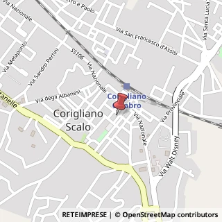 Mappa Via Giuseppe Mazzini, 22, 87064 Corigliano Calabro, Cosenza (Calabria)