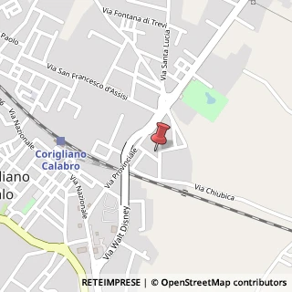 Mappa Via Stevenson, 1, 87064 Corigliano Calabro, Cosenza (Calabria)